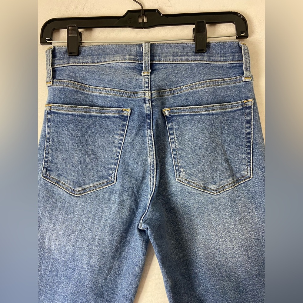 J Crew Vintage Straight Medium Wash Jeans Sz24x26 (sku259) - Picture 9 of 11